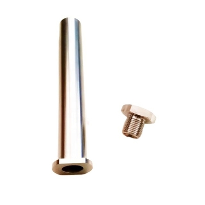 Titanium Alloy Spindles with Natural Finish and DIN Standard 5/8&quot; Diameter