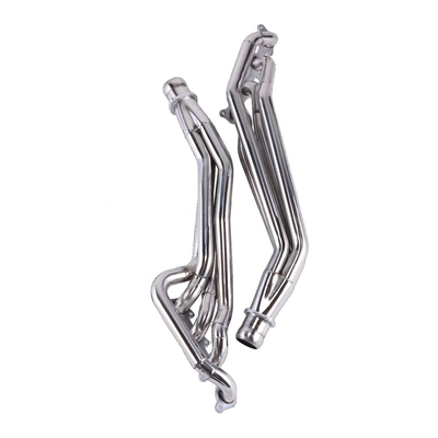 Polished Stainless Steel Exhaust Header for 5.0L V8 Mustang Manifold LS1 LS2 LS3 LS6 LSX Guaranteed Fit and Function