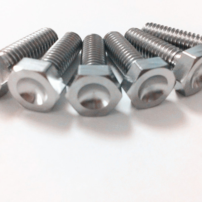 Year Natural Exceptional Performance Titanium Sprint Ti Hex Head Bolt 5/16&quot;-18 x 1&quot; UNF for Universal Car Fitment