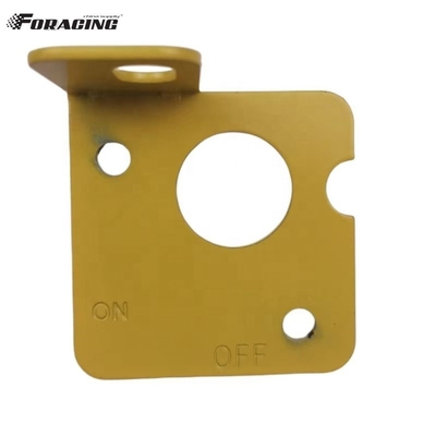 Standard OE NO. Universal Car Fitment Master Disconnect Switch Lockout Lever Kit with Battery Switch in Yellow Red and Silver