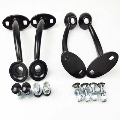 Universal Purpose Replace Your Old Mount with Durable Black Highboy Fenderless Hot Rod Headlight Mount