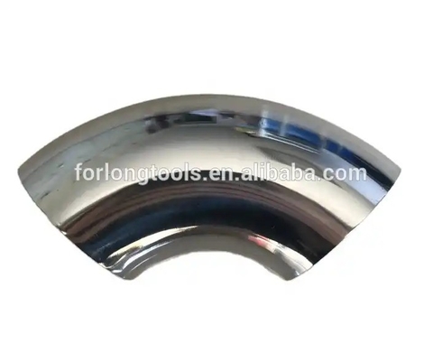 304 Stainless Steel 90 Degree Elbow Pipe Bend for Chemical Industry Customized Support 3mm Thickness OEM Supported