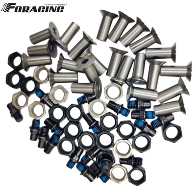 Universal Sport Bike Pedal Refurbishment M4 Stainless Steel Countersunk Sleeve Nut with Replace/Repair Purpose
