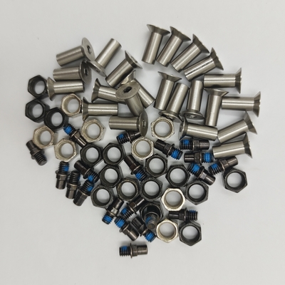 Universal Sport Bike Pedal Refurbishment M4 Stainless Steel Countersunk Sleeve Nut with Replace/Repair Purpose