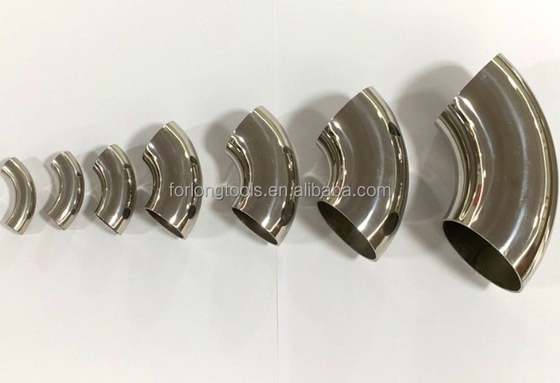 Round Head Code 304 Stainless Steel 90 Degree Welding Bend Elbow ISO 9001 Standard for Welding Connection