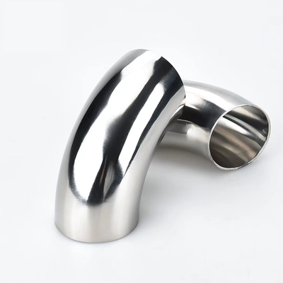 304 Stainless Steel Round 90 Degree Welding Bend Elbow Pipe for High Temperature Applications in Industrial Settings 76mm OD