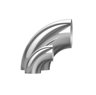 304 Stainless Steel Round 90 Degree Welding Bend Elbow Pipe for High Temperature Applications in Industrial Settings 76mm OD
