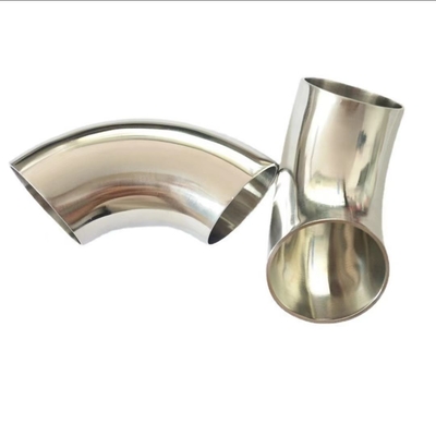 304 Stainless Steel Round 90 Degree Welding Bend Elbow Pipe for High Temperature Applications in Industrial Settings 76mm OD