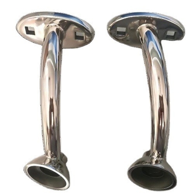 Standard OE NO. Replace/Repair Your Hot Rod Highboy Headlights with Polished Stainless Steel Mounts Universal Fitment