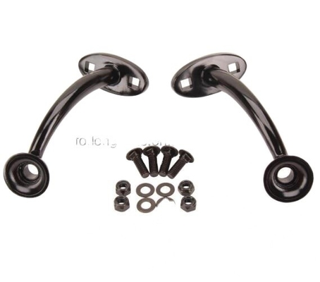 Standard OE NO. Replace/Repair Your Hot Rod Highboy Headlights with Polished Stainless Steel Mounts Universal Fitment