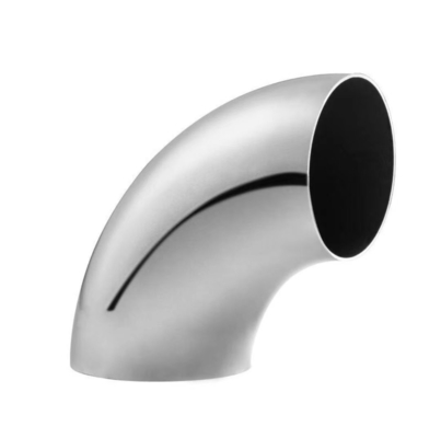 Customized Support Round 304 Stainless Steel 90 Degree Welding Bend Elbow Stocked for Immediate Delivery