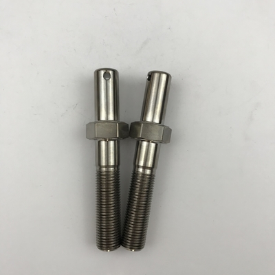 Natural Finish Titanium Shock Bolt 1/2&quot;-20*3.48&quot; DIN Standard for Sprint Cars TIT Race Bolt