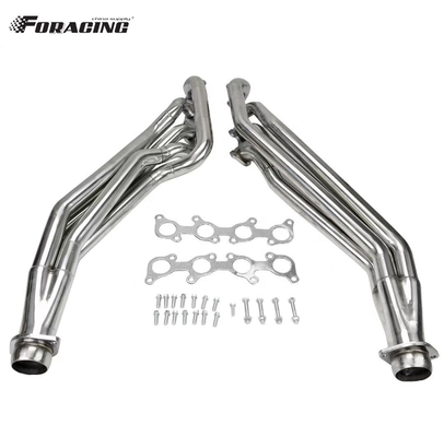 Replace/Repair Stainless Steel Exhaust Header for Mustang Manifold 5.0L V8 LS1 LS2 LS3 LS6 LSX Top- Auto Parts Replacement