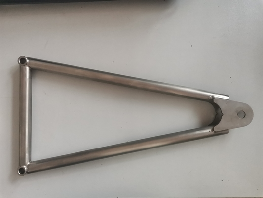 Custom-made Jacobs Ladder Natural Titanium 13 5/8 in Long 3 hole 1 hole for Universal Car Fitment Sprint Car Racing