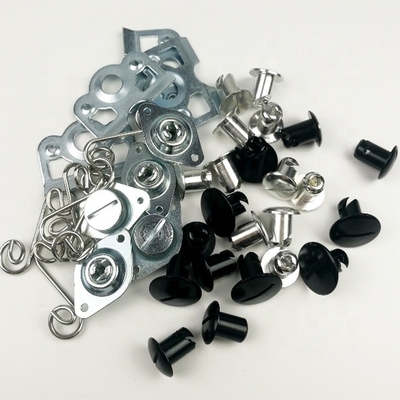 Universal Car Fitment Sprint Car Black DZUS Buttons 7/16&quot;X .500&quot; Aluminum Stock for Unmatched Performance and Durability