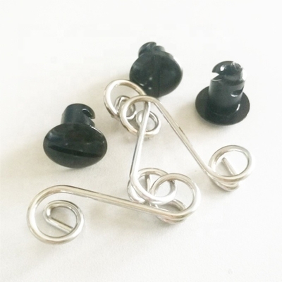 Universal Car Fitment Sprint Car Black DZUS Buttons 7/16&quot;X .500&quot; Aluminum Stock for Unmatched Performance and Durability