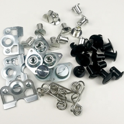 Universal Car Fitment Sprint Car Black DZUS Buttons 7/16&quot;X .500&quot; Aluminum Stock for Unmatched Performance and Durability
