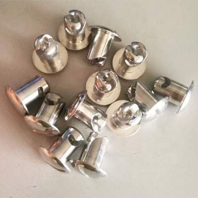 Universal Car Fitment Sprintcar Quater Turn Dome Head Dzus 7/16&quot;.500&quot; Fasteners Silver Sprint car Midget Year Universal