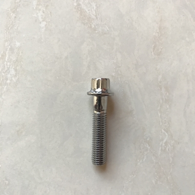 Sprint Car 12 PT BBS RS/RX Split Rim Bolts M7 x 32 Steel Bolts within Chrome-plated for ISO Standard