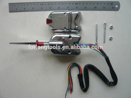Street Hot Rod Universal Turn Signal Switch with Hazard and Chrome Column Mounting Universal Installation