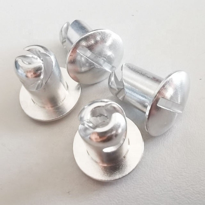 Universal Durable Silver Aluminum 5/16&quot;.500&quot; 1/4 Quick Turn Dzus Dome Head Sprint Car for Custom-made OE NO. Fitment