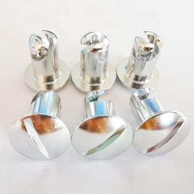 Universal Durable Silver Aluminum 5/16&quot;.500&quot; 1/4 Quick Turn Dzus Dome Head Sprint Car for Custom-made OE NO. Fitment