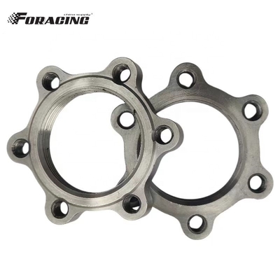 Experience Unmatched Racing Car Performance with Silver 1-3/16&quot;-18 Titanium Spindle Locking Nut