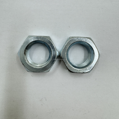 7/16-20 Hex Jam Nut Thin Nut Stainless Steel Hexagon Natural Finish for Wide Range of Applications
