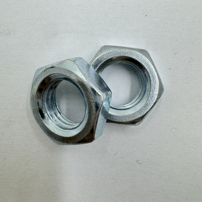 Natural Finish Stainless Steel Hex Jam Nut 5/8-18 Thin Nut for Standard Size in Imperial Measurement System