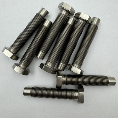 Sprint Titanium Torsion Stop 3/8&quot;-24 Bullet Nose Micro Adjust Bolt with Natural Finish Stock DIN Standard