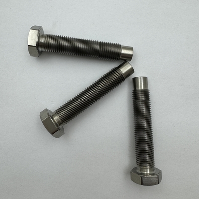 Sprint Titanium Torsion Stop 3/8&quot;-24 Bullet Nose Micro Adjust Bolt with Natural Finish Stock DIN Standard