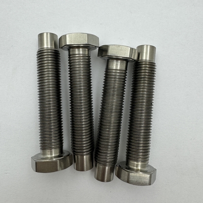 Sprint Titanium Torsion Stop 3/8&quot;-24 Bullet Nose Micro Adjust Bolt with Natural Finish Stock DIN Standard