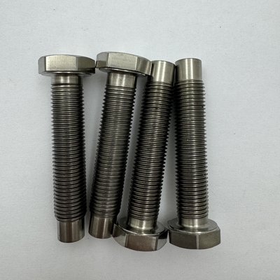 Sprint Titanium Torsion Stop 3/8&quot;-24 Bullet Nose Micro Adjust Bolt with Natural Finish Stock DIN Standard