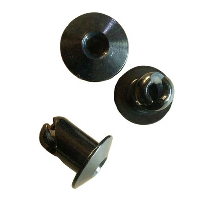 Universal Car Fitment Custom-made Aluminium Dzus Allen Head Button Quarter Turn Fasteners 7/16&quot; .500 Black at Affordable