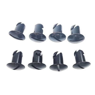 OE NO. Custom-made Black Aluminum Dzus Slot Head Quarter Turn Fasteners 7/16&quot;x .500 for Universal Year Universal Car Fitment