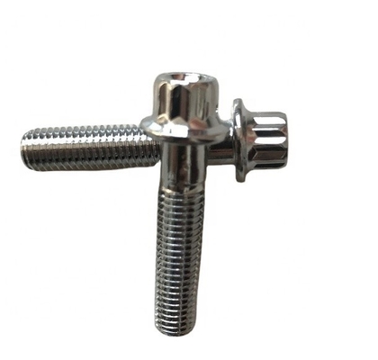 12 PT BBS RS/RX Split Rim Bolts M7 x 32 Steel Chrome-plated for DIN Standard Performance Long-Lasting Performance