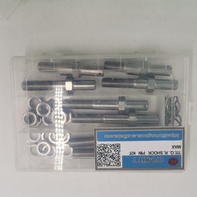 Universal Car Fitment Eagle Sprint Car Chassis Natural Titanium One Nut and Q/C R/R S/P Plus Bolt Kit for N/M OE NO