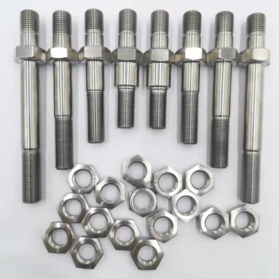 Universal Car Fitment Eagle Sprint Car Chassis Natural Titanium One Nut and Q/C R/R S/P Plus Bolt Kit for N/M OE NO