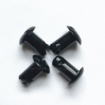 Universal Black 7/16&quot;x.550&quot; Aluminum Dzus Dome Head Buttons The Perfect Addition to Your Fastening Arsenal