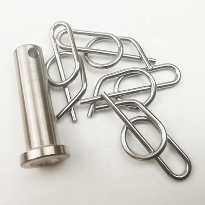 Superior DIN Standard Jacob Ladder Quick Release Clevis Pins 1/2&quot; x1.3&quot; in Titanium for Racing Modifications