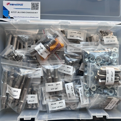 Titanium Bolt Ons Sprint Car J J Chassis One Nut Stud One Nut Shock Mount Kit Eagle/Maxim BOLT KIT 27 for Universal Year