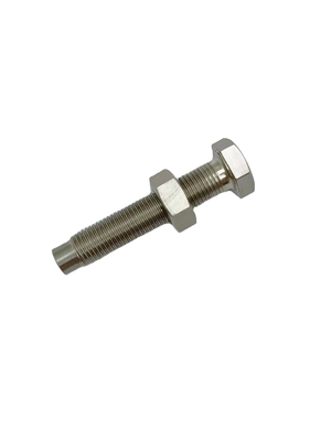 Micro Sprint Car Natural Titanium Torsion Stop Bolt 5/16&quot;-18 OE NO. Universal with Hex Head