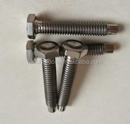 Standard OE NO. Titanium GR5 Midget Micro Sprint 3/8&quot;-16 1.8&quot; Long Bolts with Natural Titanium Coating Technology