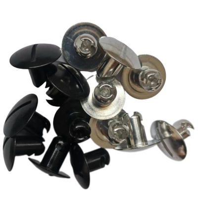 Universal Aluminum Quarter Turn Black Dzus Fasteners 7/16&quot; 5/16&quot; Buttons for Universal Replacement