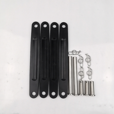 Universal Car Fitment Steel 13-5/8&quot; 14&quot; Jacobs Ladder with Aluminum Straps and Titanium Pins