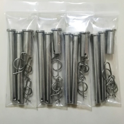 Jacobs Ladder Pin Kit with Natural Finish Grade GR5 Size 3/8*1.3 and 3/8 x 3.71 1/2 x 1.3 in Titanium Gr5 Benefit