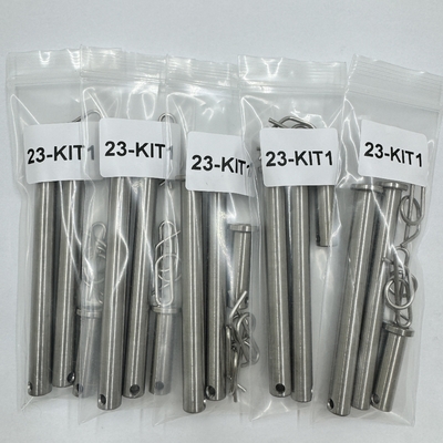 Jacobs Ladder Pin Kit with Natural Finish Grade GR5 Size 3/8*1.3 and 3/8 x 3.71 1/2 x 1.3 in Titanium Gr5 Benefit
