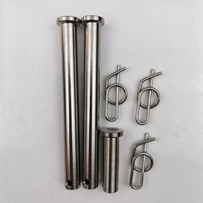 DIN Standard GR5 Grade Titanium Pin Kit for Jacobs Ladder 3/8 x 3.71 and 1/2 x 1.3 Clips included