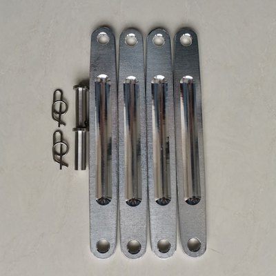 Universal Car Fitment Customised 13 5/8&quot; Sprint Car Titanium Jacobs Ladders 3 holes Straps and Pin kit for Universal fit