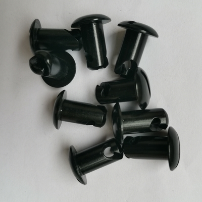 Motorcycle Universal 7/16 Black Aluminum Quarter Turn Dzus Fasteners